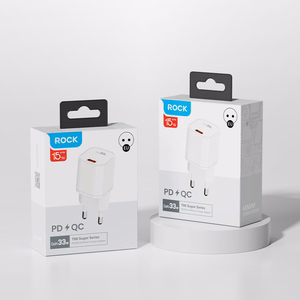 Rock Wall charger T88 Sugar Cube Series GaN - Type C - QC 3.0 PD 33W 3A white