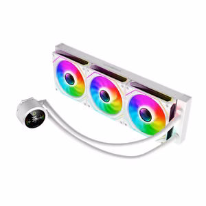 Gamemax CPU Liquid Cooler ICEBURG 360 DIGITAL WH White