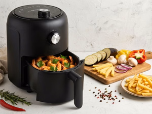 Esperanza EKA001 – kiertoilmakypsennin, 2,6 l, 1000 W, musta