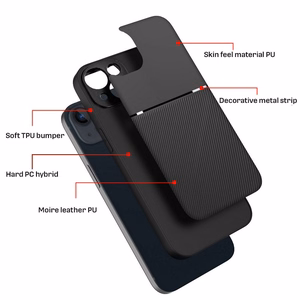 Suojakuori iPhone 15:lle Noble musta