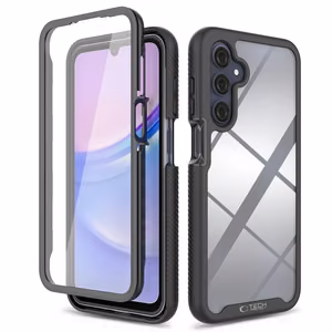 Tech-Protect Defense360 Suojakuori Samsung Galaxy A16 4G / 5G -puhelimelle - musta
