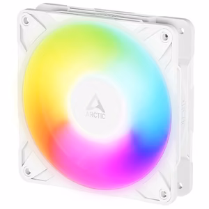 ARCTIC P12 PRO Reverse PWM PST A-RGB High-Performance PWM Fan, 4-pin, 120mm (White)
