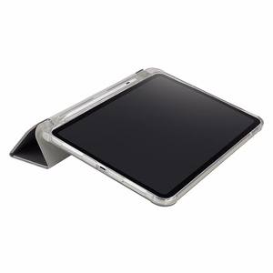 Tucano Satin folio-suojakuori iPad 11" (2025) / iPad 10.9" (2022) -laitteelle, hopeanvärinen