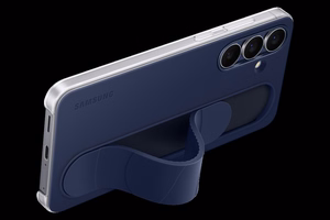 GS731CN Standing Grip Case Samsung Galaxy S25 FE, Dark Blue
