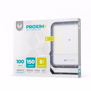 Floodlight LED PROXIM+ 100W 6500K 15000lm 230V IP65 Forever Light 150lm/W 5 years warranty