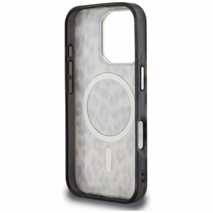 Karl Lagerfeld IML leopardikuvioinen MagSafe-suojakuori iPhone 16 Pro Max - ruskea