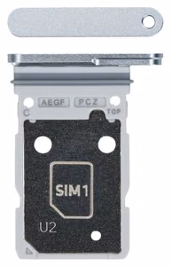 SIM card holder Samsung A576 A57 5G Icyblue original (service pack)