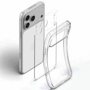 Spigen Ultra Hybrid suojakuori malleille iPhone 18 Pro Max / 17 Pro Max, läpinäkyvä