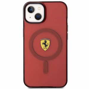 Ferrari FEHMP14SURKR iPhone 14 6.1" punainen/punainen hardcase Translucent Magsafe