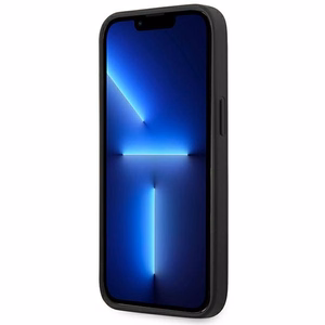 Ferrari FEHCP14SSIBBK iPhone 14 6.1" musta/musta kovakotelo silikoni metalli logo