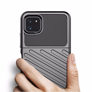 Thunder Case Joustava Kova Rugged Cover TPU asia Samsung Galaxy A22 5G sininen sininen