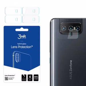 3MK Flexible Glass Lens Hybridilasi ASUS Zenfone 8 Flip 5G kameralle 4 kpl