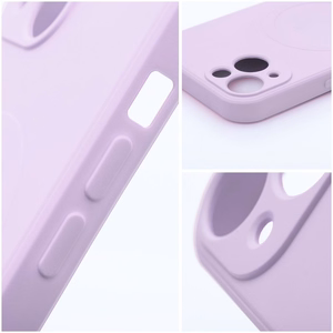 Silikoninen Mag Cover-suojakuori mallille iPhone 17 Pro / 18 Pro, MagSafe-yhteensopiva kameransuojauksella – vaaleanpunainen