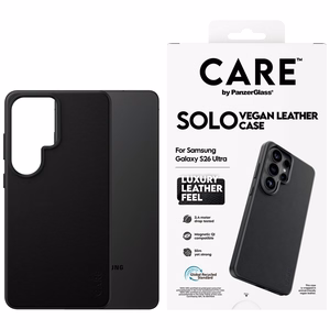 CARE by PanzerGlass Solo Qi suojakuori Samsung Galaxy S26 Ultra musta
