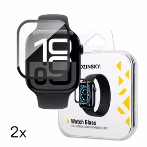 Wozinsky Full Glue Karkaistu lasi Apple Watch 42mm:lle (2 kpl)