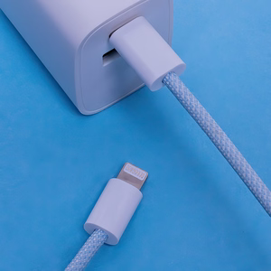 Maxlife MXUC-06 -kaapeli USB-C - Lightning 1,0 m 20W sininen nailon
