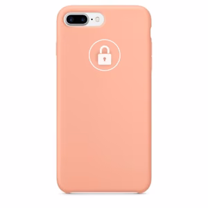 Suojakuori Silicone Case iPhone 7 Plus (8 Plus) / Flamingo / pakkauksessa