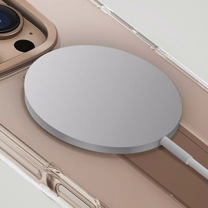 Uniq Heldro Max Magclick lataussuojakuori iPhone 16 Pro - läpinäkyvä