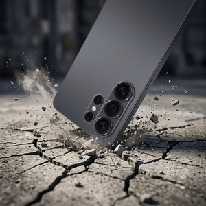 AR+AF Täysmetallinen karkaistu lasi SAMSUNG S26 ULTRA:lle musta