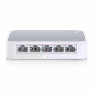 TP-Link TL-SF1005D Managed Fast Ethernet (10/100) white