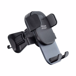Autopidike puhelimelle Blue Star Auto Lock X2 tuuletusaukkoon musta