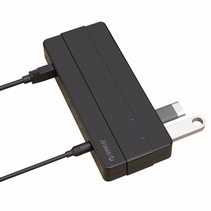 Orico H7928-U3-V1 Keskitin 7x USB-A 3.0 - musta