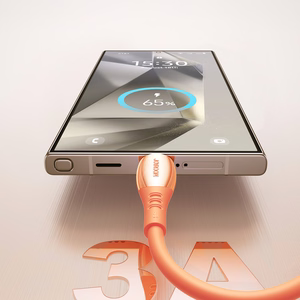Joyroom S-A59 Vibrant Series 3A USB-A - USB-C Kaapeli 1,2m - oranssi