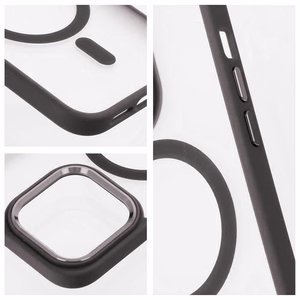 Suojakuori iPhone 17 PRO MAX:lle Full Matte Mag Cover yhteensopiva MagSafe titaani