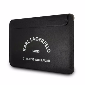 Karl Lagerfeld Sleeve KLCS133RSGSFBK 13 tuumaa musta/musta Saffiano RSG