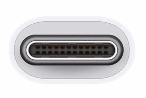 Apple USB-C to USB Adapter – USB-C–USB-A-sovitin, valkoinen (MW5L3ZM/A)