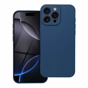 Pehmeä suojakuori iPhone 16 Pro Max tummansininen