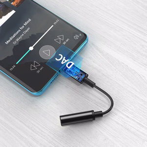 Sovitin CHOETECH USB Type-C (M) - AUX 3,5 mm (F)