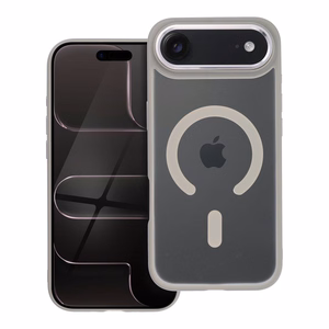 Suojakuori iPhone 17 AIR:lle Full Matte Mag Cover yhteensopiva MagSafe titaani