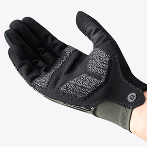 Rockbros cycling gloves spring/summer/autumn, full, size: XXL - green