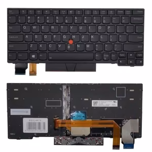 Näppäimistö LENOVO Thinkpad X13, Trackpointilla, taustavalolla, US
