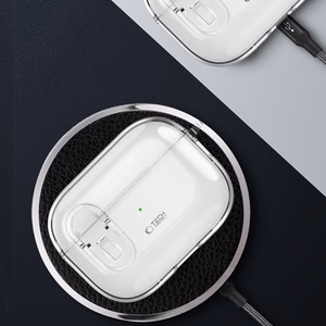 Tech-Protect Slim Hook Case for AirPods 1 / 2 - Clear