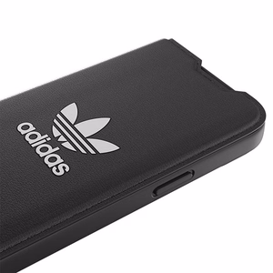 Adidas OR Booklet Case BASIC iPhone 14 6.1 musta/musta valkoinen 50181