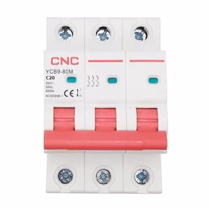 Miniature Circuit Breaker, 3P, 20A, Class C, 6kA