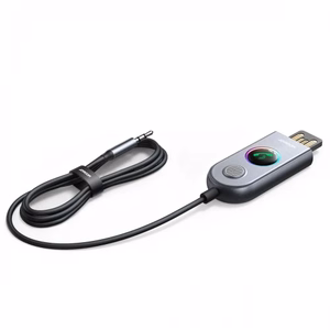 Adapter Joyroom "JR-CB6" Grey (Input: "Bluetooth 5.3" / Output: ""AUX")