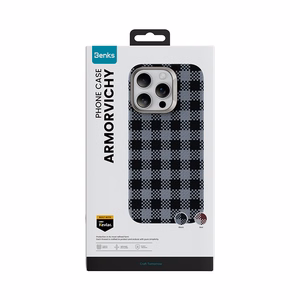 Benks Magneettinen Armor Vichy Kevlar Suojakuori (RF66) iPhone 16 Pro Max:lle punainen