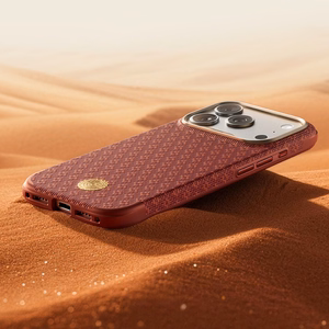 Benks ArmorGrid Edge X9 Air Navigator Kevlar-suojakuori (C.K.FL.AP.RD.X069) iPhone 18 Pro / 17 Pro -puhelimille, punainen (Sawy Red)