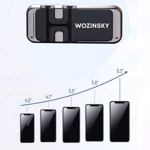 Wozinsky magneettinen puhelinteline kaapelinorganisaattorilla (WMCDO-B1)