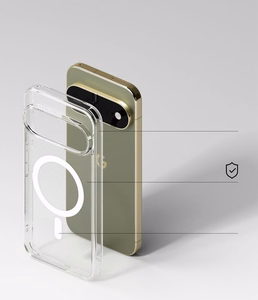 Ringke Fusion Magnetic MagSafe suojakuori mallille Google Pixel 11 Pro XL – läpinäkyvä