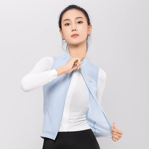 Rockbros TLMJ003 ROAD TO SKY women's lightweight breathable cycling vest M - blue