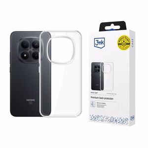 3mk Armor -suojakuori Xiaomi Redmi Note 15 Pro:lle, läpinäkyvä