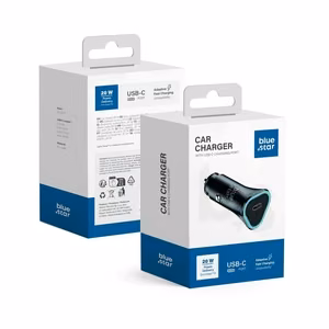 Autolaturi Blue Star USB C QC3.0 PD AFC 3A 20W CC391-1C musta
