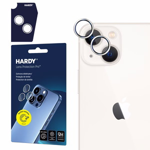 3mk HARDY Lens Protection Pro lasi Apple iPhone 13 Mini / 13:lle - hopeinen