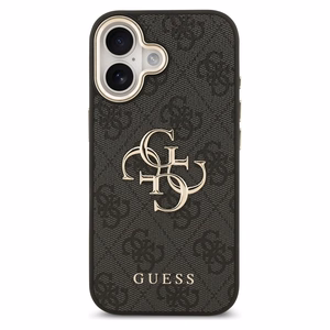 GUESS Suojakuori IPHONE 17 GUHCP17S4GMGCGR (PU W/ Big 4G Classic Logo) kultainen musta