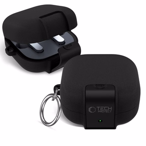 Tech-Protect Slim Hook suojakuori Samsung Galaxy Buds 4 / 4 Pro:lle musta