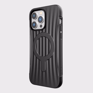Raptic X-Doria Clutch Case iPhone 14 Pro Max MagSafe takakuori musta
